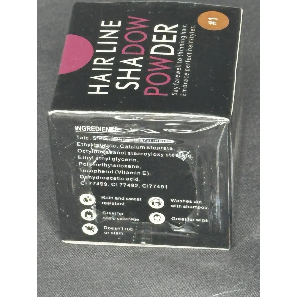 Mifeloy Root Touch Up Hair Line Shadow Powder Cover Up Color‎ #1 Light Brown